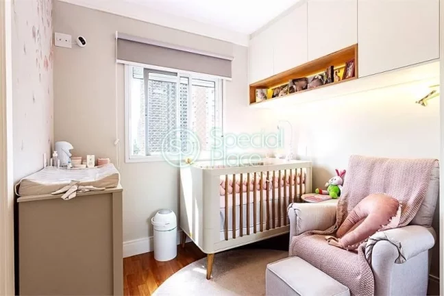 Imagem Excelente apartamento à venda no Brooklin, totalmente reformado, pronto para morar! - Área: 124,00...