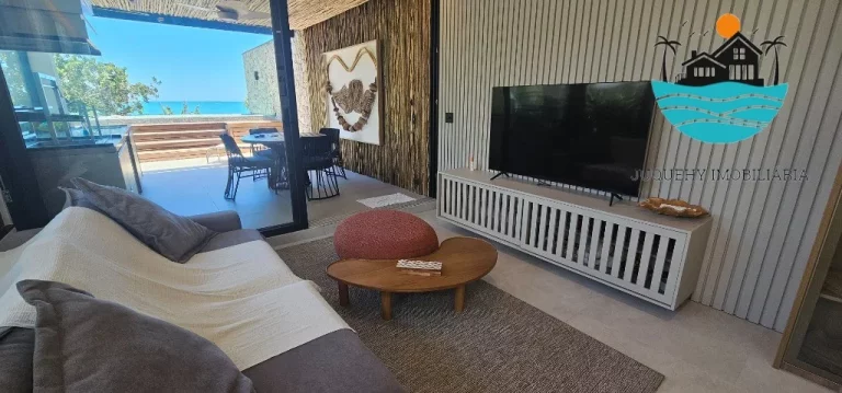 Imagem Pé na Areia com Vista ao mar - A Venda ou Locação de Temporada - Juquehy com 4 suítes, lado direito, máx. 08 pessoas | Juquehy Imobiliária