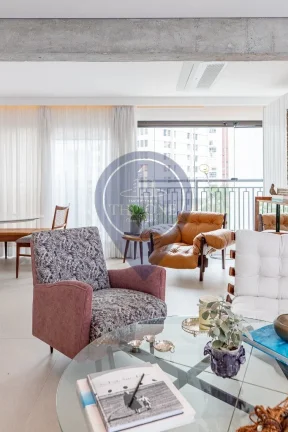 Imagem Apartamento de luxo em Perdizes: 3 quartos, 3 suítes, 2 salas, 4 banheiros, 2 vagas, 174m² - São Paulo-SP.