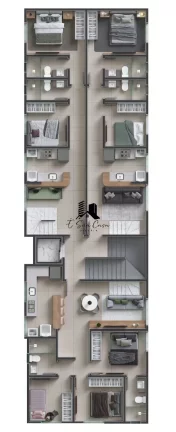 Imagem Apartamento 2 quartos á venda Bairro Santa Monica - Belo Horizonte/MG