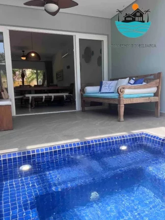 Imagem Casas para Alugar Temporada Juquehy, c/ piscina privativa, churrasqueira, com 4 suítes, 200m da praia. máx. 11 pessoas | Juquehy Imobiliária