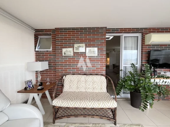 Imagem Apartamento de Alto padrão para locação com 3 suítes e lazer completo no Boqueirão de Santos/SP