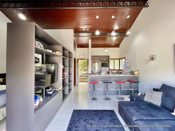Imagem Granja Viana - 5stes. Moderna e impecável, piscina, gourmet + LOFT hóspedes