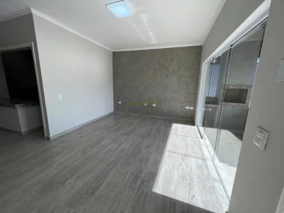 Imagem Casa reformada térrea, 100 metros da praia Piscina com cascata, luz de led