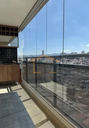 Imagem Apartamento de 63 m², com 2 dormitórios, sendo 1 suíte, 2 banheiros, sala ampla integrada à cozi...