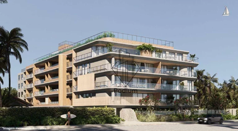 Imagem Apartamentos à beira mar com varanda / sacada gourmet e vista definitiva para o mar da praia Formosa em Cabedelo - AP2523