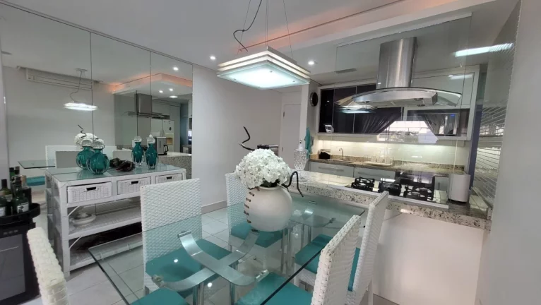 Imagem Imperdível: Apartamento de luxo à venda em Riviera de São Lourenço Módulo 07: 4 quartos, 4 suítes, 2 salas, 2 vagas 151m² de puro conforto!