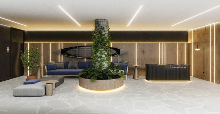 Imagem Apartamento com varanda/sacada pé na areia na praia de Areia Dourada / Cabedelo. -AP1584