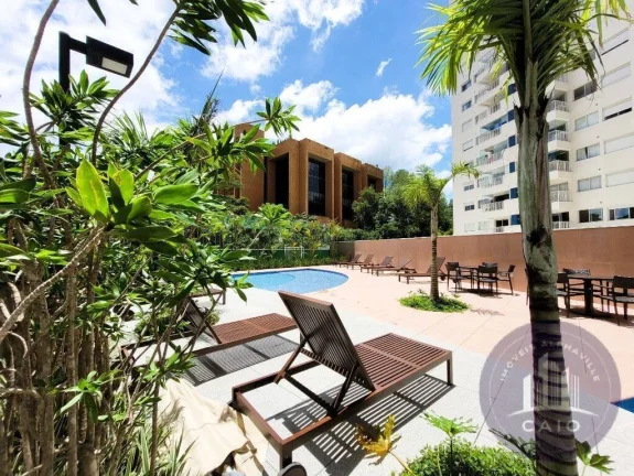 Imagem Apartamento com 2 quartos aluguel , 52m² por R$ 6.000,00 - Alphaville/SP