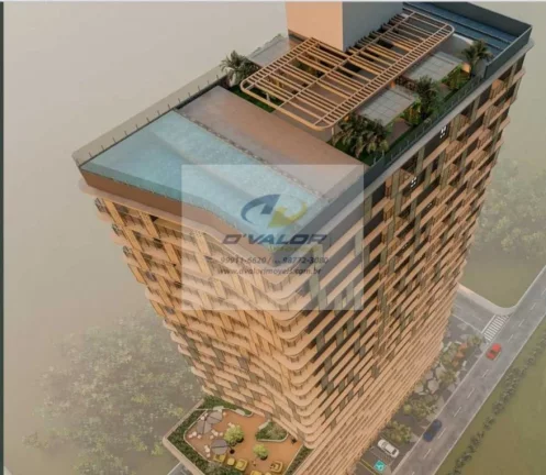 Vendo flats em construção em empreendimento luxuoso, elegante e completo. Plantas de 29 m² à 57 m² no Bessa