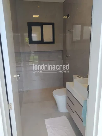 Imagem Casa com conceito moderno, ótima localização, possuindo 03 quartos, sendo 01 suíte, 2 banheiros, sala, cozinha, 4 vagas de garagem, Monte Belo, Londrina.