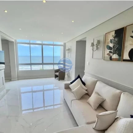 Imagem Apartamento para venda na orla de Santos com vista mar