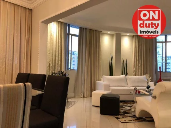 Imagem Apartamento com 4 dormitórios à venda, 200 m² por R$ 1.350.000,00 - Gonzaga - Santos/SP