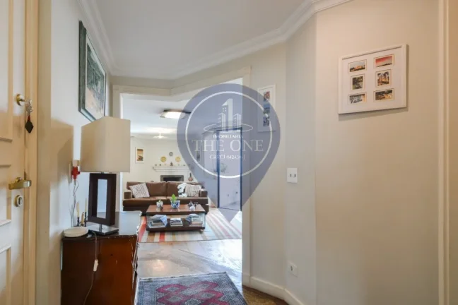 Imagem Apartamento à venda em Moema, São Paulo-SP, 3 quartos, 3 suítes, 2 salas, 3 banheiros, 3 vagas, 202m².