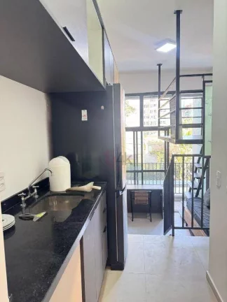 Imagem Apartamento com 1 dormitório para alugar, 21 m² por R$ 3.372,00/mês - Brooklin - São Paulo/SP