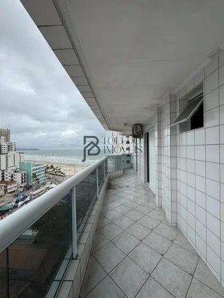Imagem Apartamento Vista Mar com 3 Dormitórios com suítes no bairro Ocian - Praia Grande