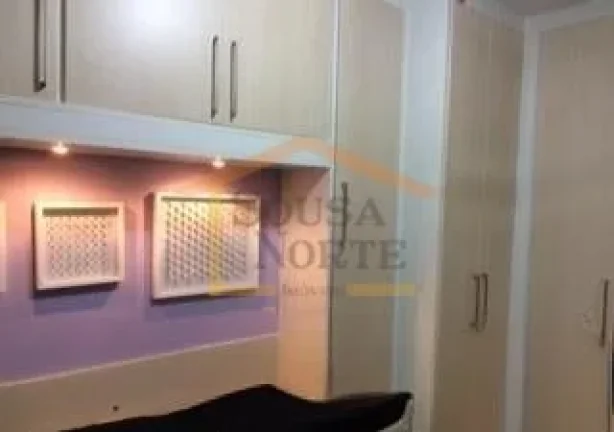 Imagem Lindo apartamento, 2 dormitórios, sendo 1 suíte, ambos com armários, sala 2 ambientes, sacada, co...