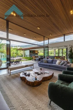 Imagem Casa Térrea de Luxo no Flamboyant  Vista Pedra Grande