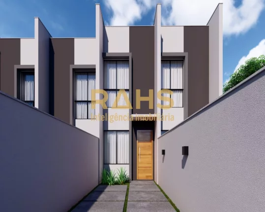 Imagem Sobrado Geminado em construção em ótima localização no bairro Guanabara; próximo a rua Florian...