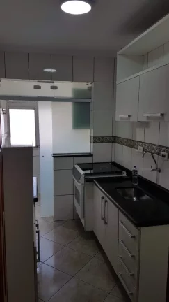 Imagem Apartamento para locação na Vila Camilópolis em Santo André-SP 3 quartos, 1 banheiro, 1 vaga 65,00 m²