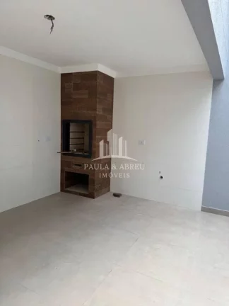 Imagem Lindo Sobrado Novo com 3 dor e 3 suites e vaga para 3 carros