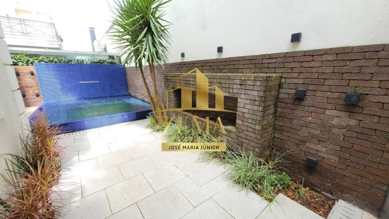 Imagem Sobrado Condomínio, 391 m2, 4 sts,Piscina,Sauna,Amplo Gourmet, Mobiliada