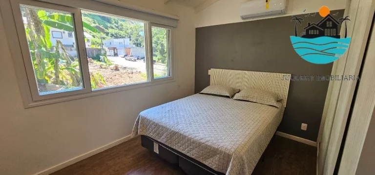 Imagem Casa a venda, aluguel anual em Juquehy, 3 suítes, piscina, churrasqueira, 2 vagas, 8 pessoas, 147m² de área construída | Juquehy Imobiliária