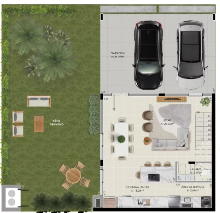 Imagem Condomínio Fechado Exclusivo de Casas com infraestrutura Completa em Novo Hamburgo