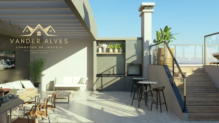 Imagem Venda de Apartamento no EDIF. SUNSET na região central em Foz do Iguaçu-PR 2 Quartos 1 Suíte 2 Salas 1 Vaga de Garagem 71,20m² Edifício Moderno