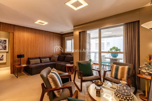 Imagem Apartamento moderno com acabamentos de alto padrão e excelente integração entre os ambientes. Con...