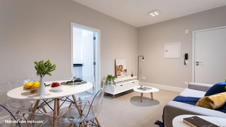 Imagem Apartamento 64M², 1Q, 1 Sala, 1 Banheiro, Varanda.