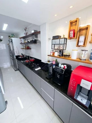 Imagem Apartamento com 2 dormitórios à venda, 116 m² por R$ 725.000,00 - Guilhermina - Praia Grande/SP
