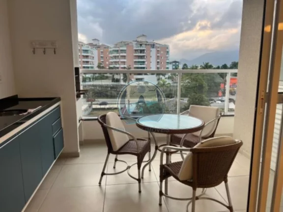 Imagem Imperdível! Apto mobiliado à venda em Ubatuba-SP, bairro Tenório, 2 quartos, 1 suíte, 2 salas, 1 banheiro, 2 vagas, 73m².
