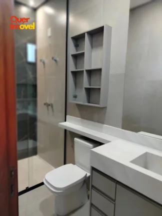 Imagem Impecável casa em condomínio à venda em Ribeirão Preto-SP, Jardim Cybelli: 3 quartos, 3 suítes, 1 sala, 4 banheiros, 4 vagas - 182,00 m²