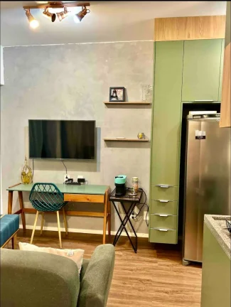 Imagem Studio Pinheiros - 25M², 1 Dorm, 1 Banheiro, Porteira Fechada.