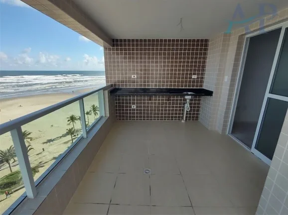 Imagem Apartamento Frente Mar com 3 Dormitórios em Praia Grande