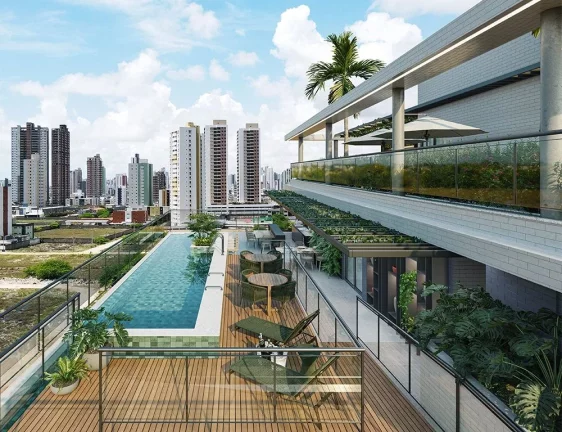 Imagem Apartamento à venda, 58 m² por R$ 443.128,83 - Aeroclube - João Pessoa/PB
