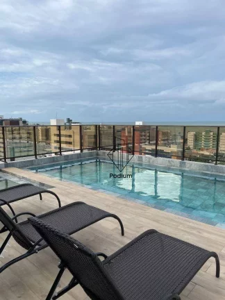 Imagem Apartamento de porteira fechada com varanda / sacada no Cabo Branco -AP2727.