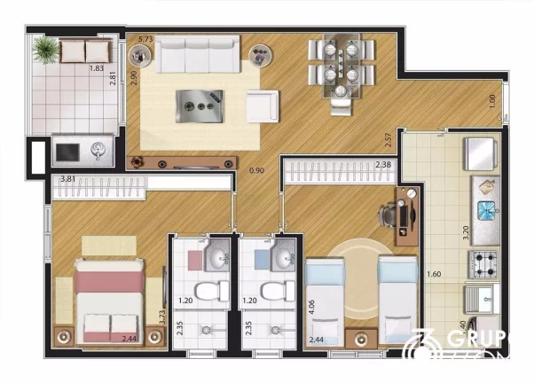 Imagem Apartamento para Venda em São Caetano do Sul / SP no bairro Santa Paula