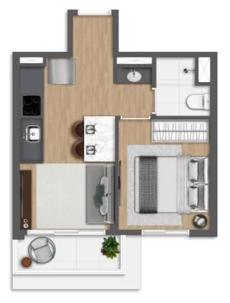 Imagem Apartamento em Pinheiros - São Paulo SP
