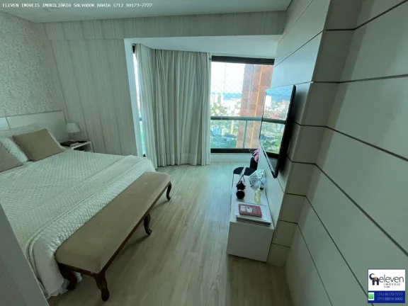 Imagem PORTEIRA FECHADA! SPLENDOR RESERVA DO HORTO:  3 SUITES 152 METROS  DE PURO LUXO, VISTA MAR E 3 VAGAS SOLTAS!