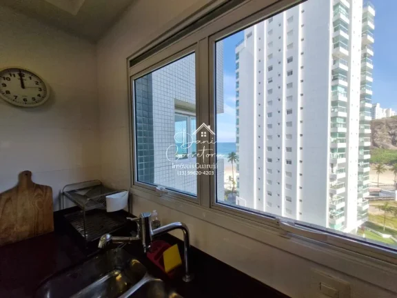 Imagem Excelente apartamento frente para o mar com lazer, Enseada