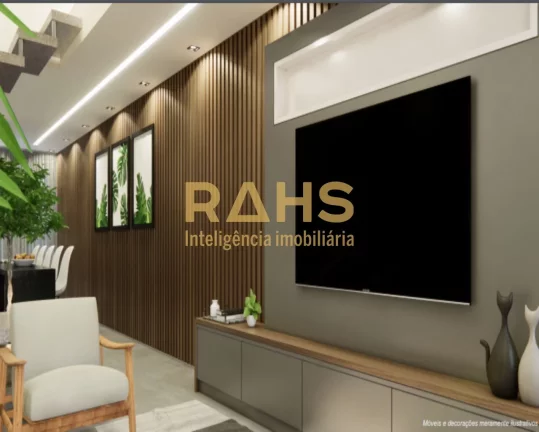 Imagem Sobrado Geminado em construção no início do Costa e Silva, próximo de comércio, indústria, fac...