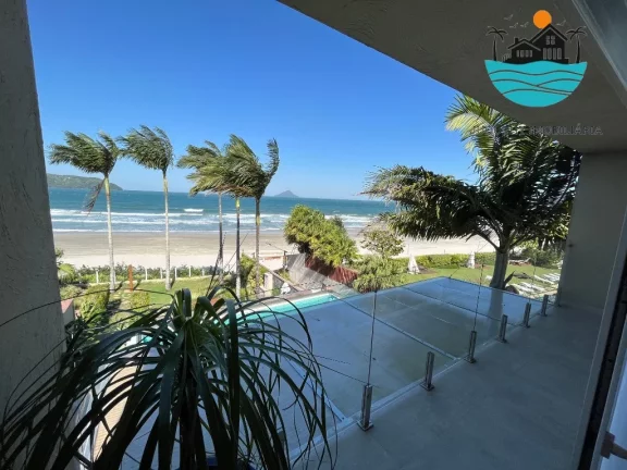 Imagem Casa em Juquehy Pé na Areia para Aluguel de temporada - c/ vista ao mar, 4 suítes, piscina privativa - | Juquehy Imobiliária