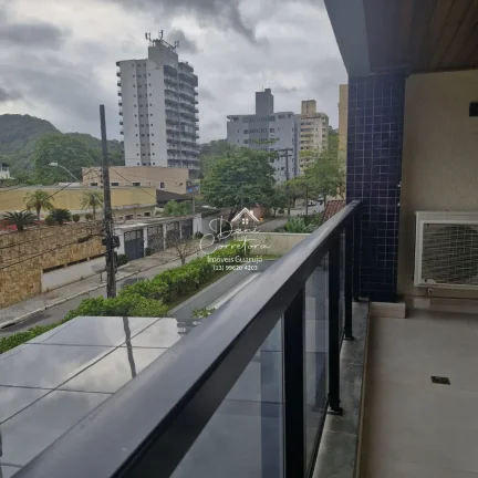 Imagem Apartamento reformado em Guarujá-SP, Jardim Astúrias: 2 quartos, 1 suíte, 2 salas, 2 banheiros, 1 vaga de garagem, 62,25 m²