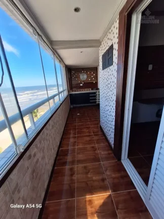 Imagem Apartamento 2 dormitórios sendo 1 suíte com vista total para o mar em Mongaguá