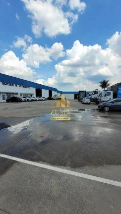 Imagem Galpão industrial 500m2, pé direito alto, em condomínio fechado.