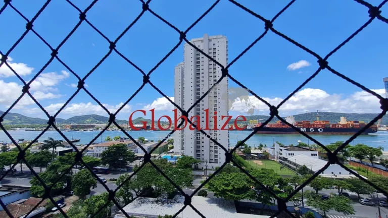 Imagem Lindo apartamento à venda na Ponta da Praia, Santos-SP! 2 quartos, 1 suíte, 1 sala, 2 banheiros, 1 vaga de garagem, 103,00 m² de área.