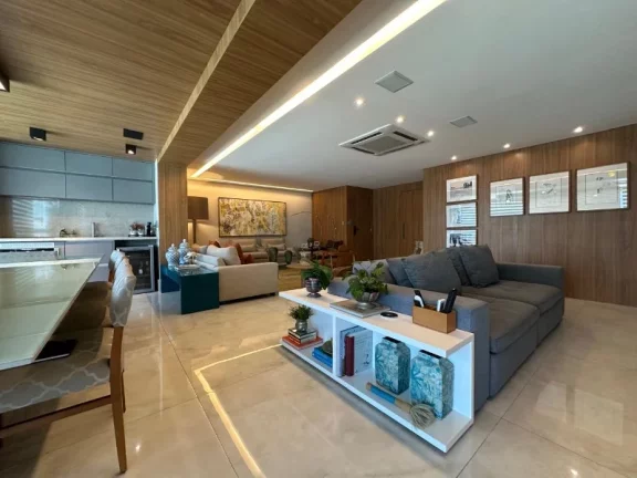 Imagem A 5ª Avenida Imóveis apresenta essa exclusiva e bem decorada unidade de 3 Suites + gabinete no CONDOMÍNIO BARRA PORTO no melhor ponto da BARRA: