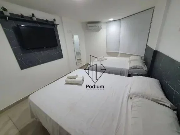 Imagem Flats Studio mobiliado (PORTEIRA FECHADA) próximo ao mar da praia de Intermarés -FL0813.